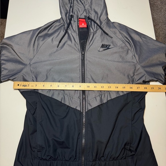 NIKE WINDRUNNER CHAMBRAY FULL ZIP Hooded JACKET Women’s size Small - Picture 8 of 11